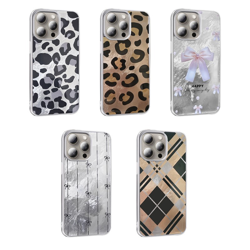 Apple iPhone 15 Pro Case Patterned Zore Mep Cover - 17