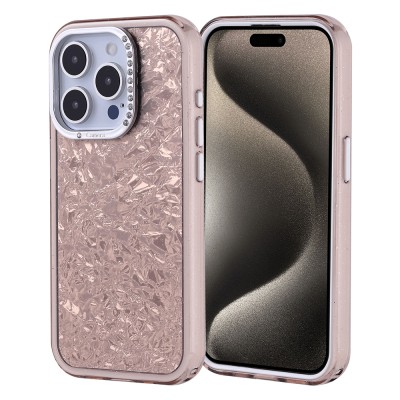 Apple iPhone 15 Pro Case Stone Design Zore Kapi Cover - 6