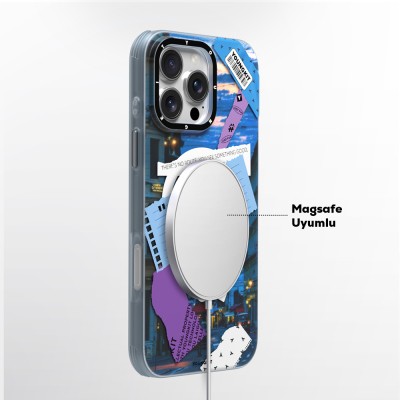 Apple iPhone 15 Pro Case Youngkit A-City Series Cover with Magsafe Charging Feature - 11