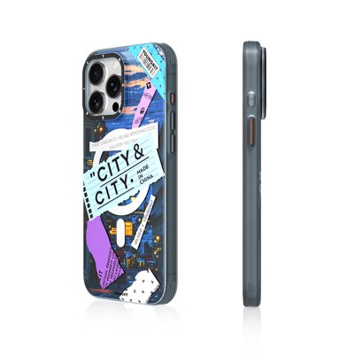 Apple iPhone 15 Pro Case Youngkit A-City Series Cover with Magsafe Charging Feature - 18