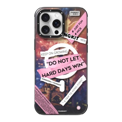 Apple iPhone 15 Pro Case Youngkit A-City Series Cover with Magsafe Charging Feature - 3
