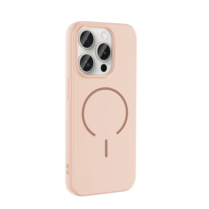 Apple iPhone 15 Pro Case Zore Meta Cover with M-safe Charging Feature - 12