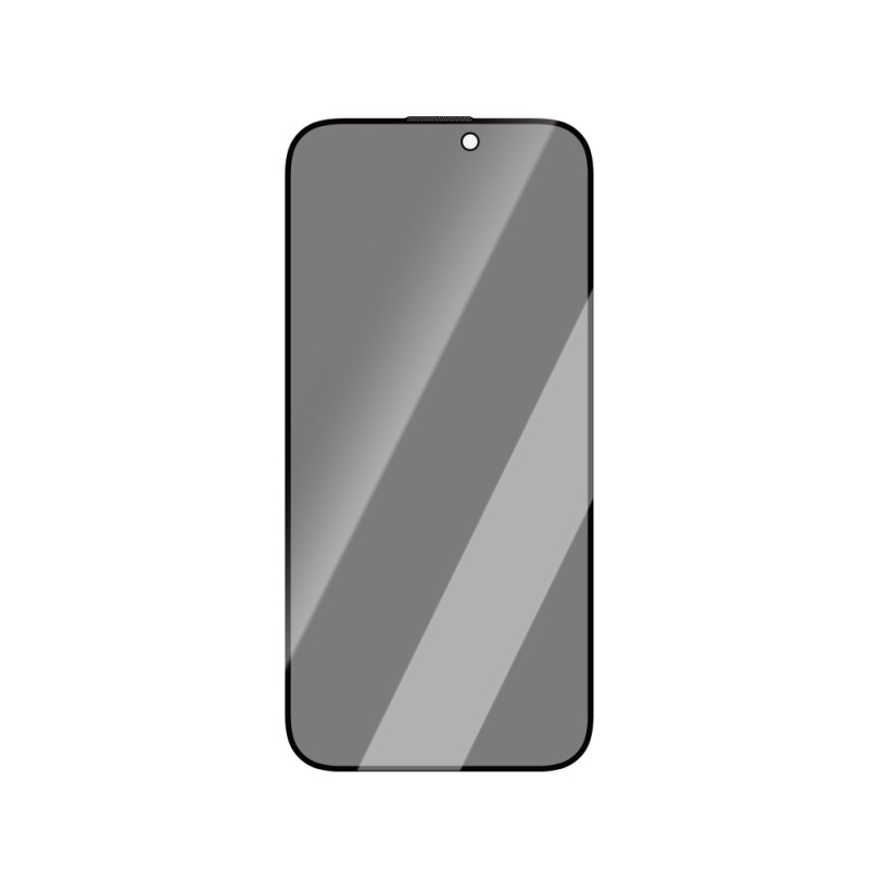 Apple iPhone 15 Pro CaseWorld Armor Series 0.15mm 3D Privacy Tempered Glass Screen Protector with Eyesafe Technology + Application Tool - 4