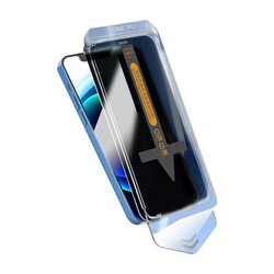 Apple iPhone 15 Pro Hayalet Ekran Koruyucu Zore Süper Fast Privacy Film - Zore