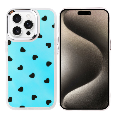 Apple iPhone 15 Pro Kılıf Airbag Tasarımlı Zore Hadra Kapak - Zore