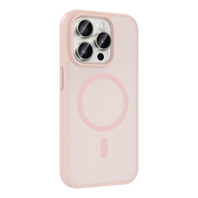 Apple iPhone 15 Pro Kılıf M-safe Şarj Özellikli Zore Babet Kapak - 6