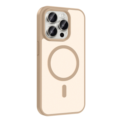 Apple iPhone 15 Pro Kılıf M-safe Şarj Özellikli Zore Babet Kapak - 14