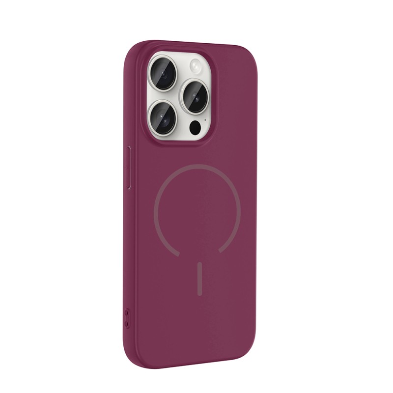Apple iPhone 15 Pro Kılıf M-safe Şarj Özellikli Zore Meta Kapak - 13