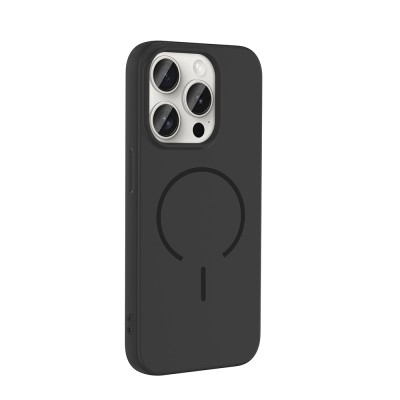Apple iPhone 15 Pro Kılıf M-safe Şarj Özellikli Zore Meta Kapak - 15