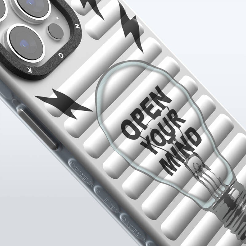 Apple iPhone 15 Pro Kılıf M-safe Şarj Özellikli Youngkit Open Mind Serisi Kapak - 8