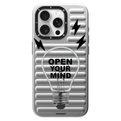 Apple iPhone 15 Pro Kılıf M-safe Şarj Özellikli Youngkit Open Mind Serisi Kapak - Youngkit