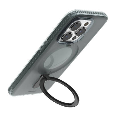 Apple iPhone 15 Pro Kılıf M-safe Şarj Özellikli Youngkit Rock Serisi Kapak - 7