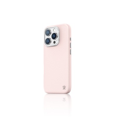 Apple iPhone 15 Pro Kılıf Suni Deri Tasarımlı Pynana Starry Serisi Kapak - 8