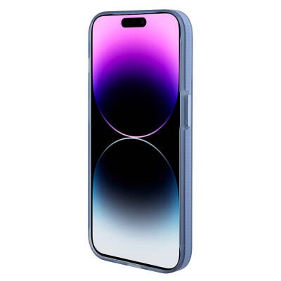 Apple iPhone 15 Pro Kılıf TUMI Orjinal Lisanslı M-safe Şarj Özellikli Buzlu Mat Kapak - 5