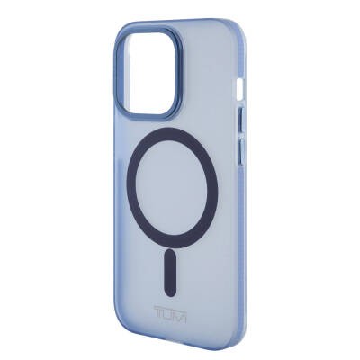 Apple iPhone 15 Pro Kılıf TUMI Orjinal Lisanslı M-safe Şarj Özellikli Buzlu Mat Kapak - 6