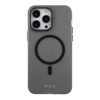 Apple iPhone 15 Pro Kılıf TUMI Orjinal Lisanslı M-safe Şarj Özellikli Buzlu Mat Kapak - 12