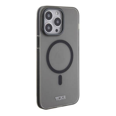 Apple iPhone 15 Pro Kılıf TUMI Orjinal Lisanslı M-safe Şarj Özellikli Buzlu Mat Kapak - 13