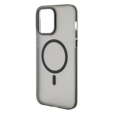 Apple iPhone 15 Pro Kılıf TUMI Orjinal Lisanslı M-safe Şarj Özellikli Buzlu Mat Kapak - 15