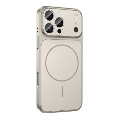 Apple iPhone 15 Pro Kılıf Zore M-Safe Şarj Özellikli Kamera Korumalı Formen Kapak - 10