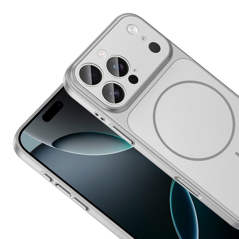 Apple iPhone 15 Pro Kılıf Zore M-Safe Şarj Özellikli Kamera Korumalı Formen Kapak - 17