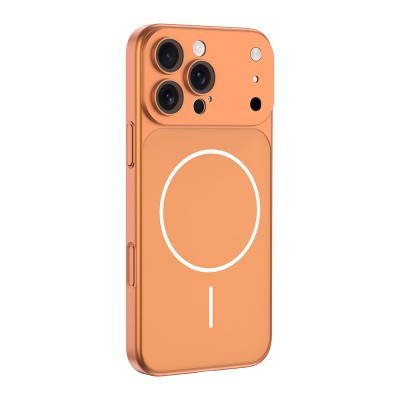 Apple iPhone 15 Pro Kılıf Zore M-Safe Şarj Özellikli Kamera Korumalı Spark Kapak - 5