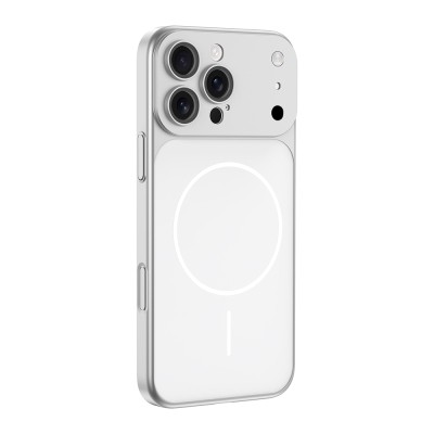 Apple iPhone 15 Pro Kılıf Zore M-Safe Şarj Özellikli Kamera Korumalı Spark Kapak - 7