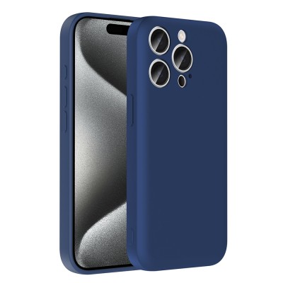 Apple iPhone 15 Pro Max Case Camera Protection Card Holder Zore Vitra Cover - 2