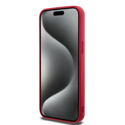 Apple iPhone 15 Pro Max Case Hello Kitty Original Licensed Text and Iconic Logo 3D Rubber Kitty Head Cover  - 14