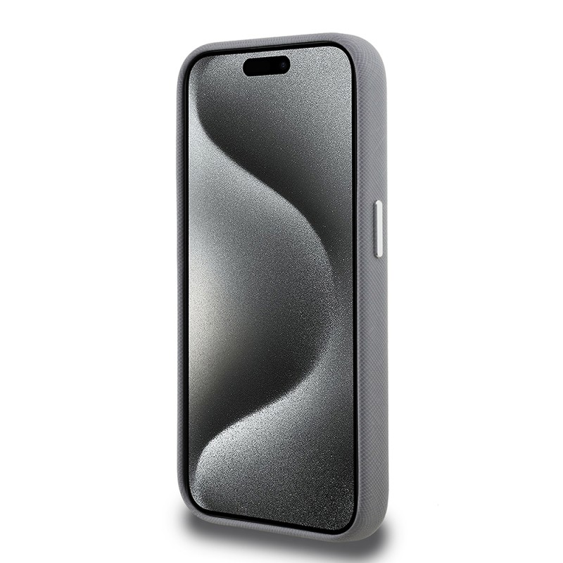 Apple iPhone 15 Pro Max Case Karl Lagerfeld Original Licensed K&C Heads Pins Cover - 13