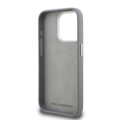 Apple iPhone 15 Pro Max Case Karl Lagerfeld Original Licensed K&C Heads Pins Cover - 15