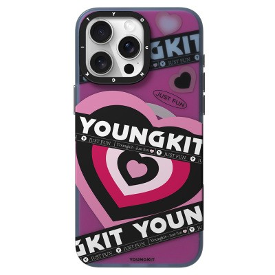 Apple iPhone 15 Pro Max Case Magsafe Charging Feature Airbag Double Layer Youngkit Flipped Series Cover - 6