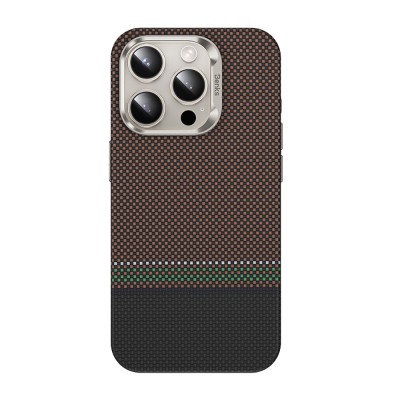 Apple iPhone 15 Pro Max Case Magsafe Charging Feature Carbon Fiber Design Benks Prestige ArmorPro Kevlar Cover - 2