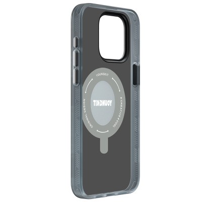 Apple iPhone 15 Pro Max Case Magsafe Charging Featured Youngkit 360° Stand Technology Series Cover - 6