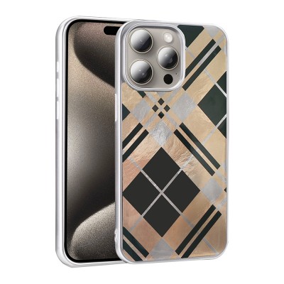 Apple iPhone 15 Pro Max Case Patterned Zore Mep Cover - 4