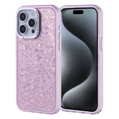 Apple iPhone 15 Pro Max Case Stone Design Zore Kapi Cover - 4