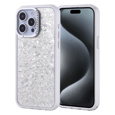 Apple iPhone 15 Pro Max Case Stone Design Zore Kapi Cover - 6