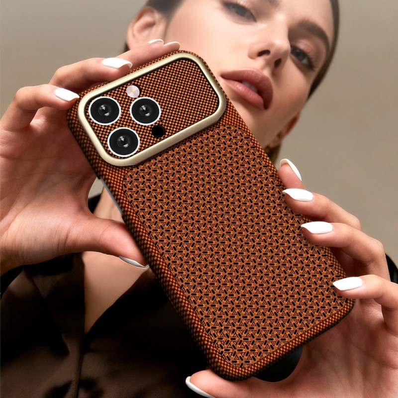 Apple iPhone 15 Pro Max Case with M-Safe Charging Feature, Zore Paris Nexel Hard PC Cover - 7