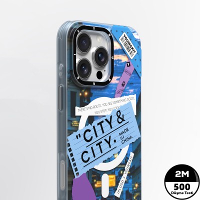 Apple iPhone 15 Pro Max Case Youngkit A-City Series Cover with Magsafe Charging Feature - 6