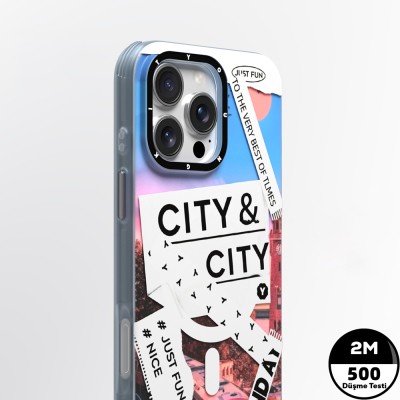 Apple iPhone 15 Pro Max Case Youngkit A-City Series Cover with Magsafe Charging Feature - 10