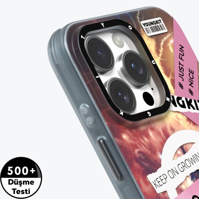 Apple iPhone 15 Pro Max Case Youngkit A-City Series Cover with Magsafe Charging Feature - 14