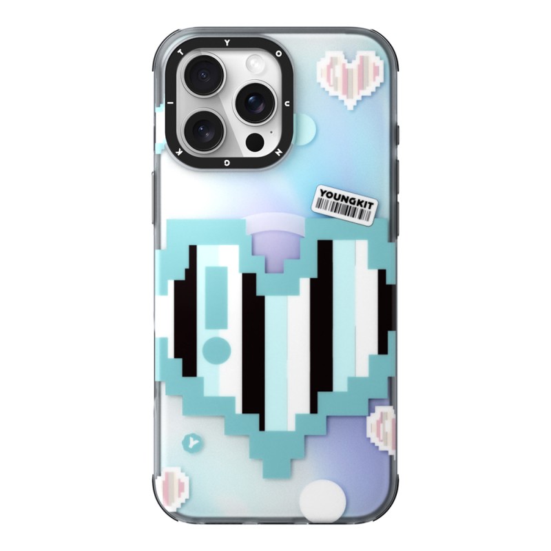 Apple iPhone 15 Pro Max Case Youngkit Love Series Cover with Magsafe Charging Feature - 6