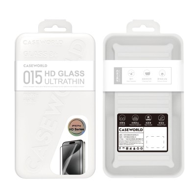 Apple iPhone 15 Pro Max CaseWorld Ultra-Thin Serisi 0.15mm HD Cam Ekran Koruyucu - 6