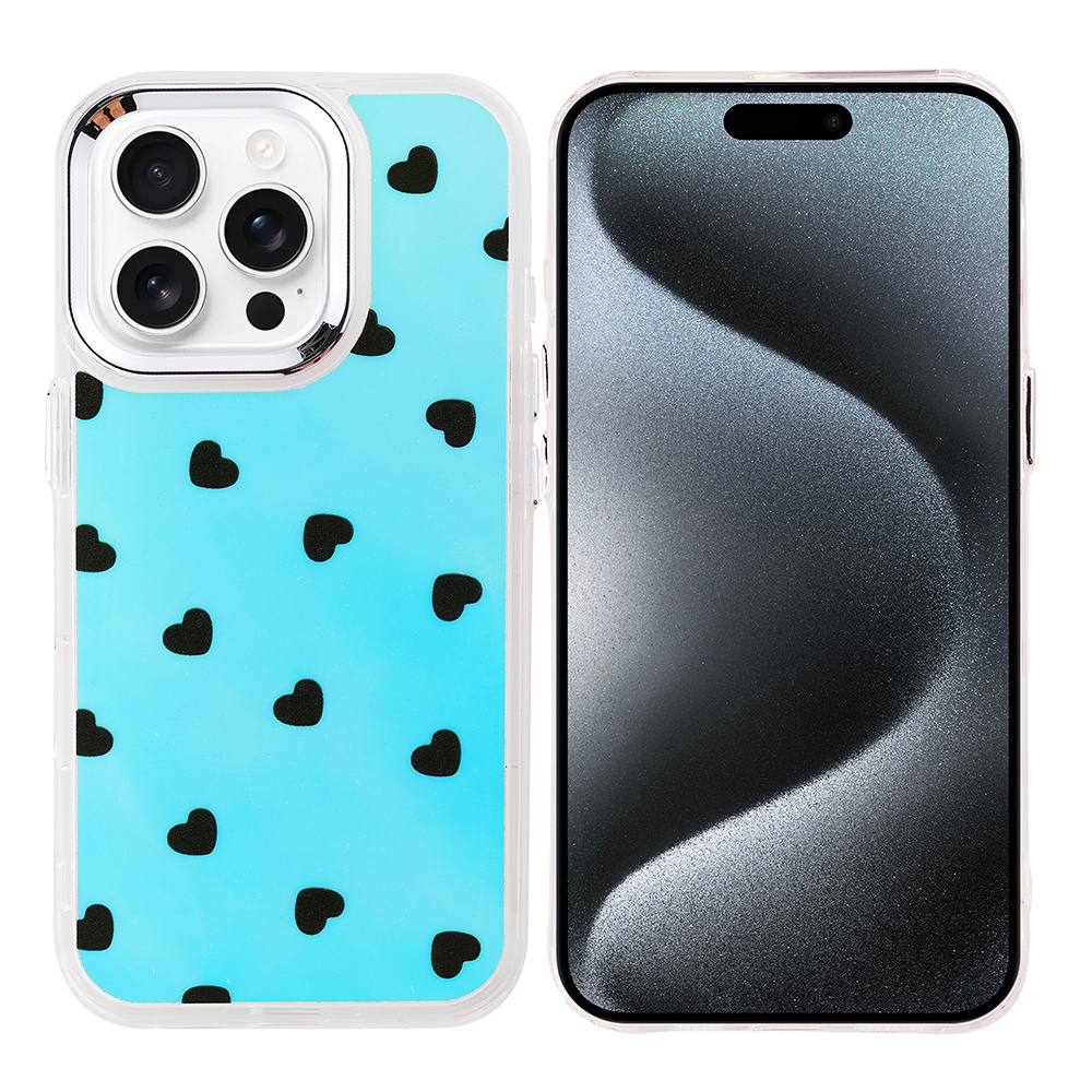 iPhone 15 Pro Max Kılıf Airbag Tasarımlı NXXA Hadra Kapak - Kalp