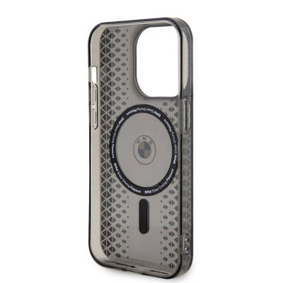 Apple iPhone 15 Pro Max Kılıf BMW M-safe Şarj Özellikli Transparan IML Signature Orjinal Lisanslı Kapak - 3