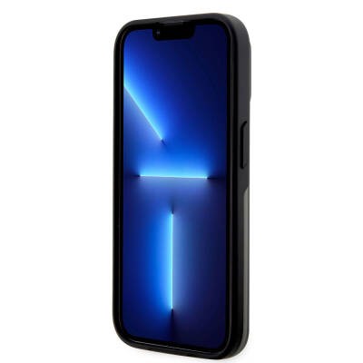 Apple iPhone 15 Pro Max Kılıf BMW Orjinal Lisanslı M-safe Şarj Özellikli IML Baskı Logolu Buzlu Mat Kapak - 14