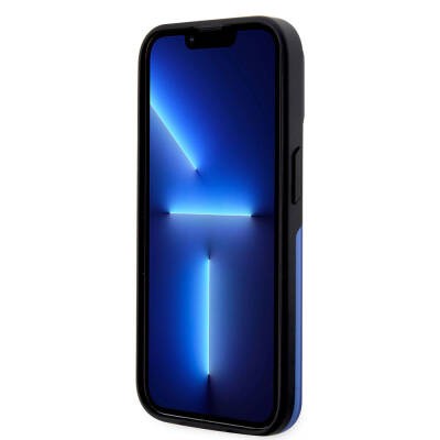 Apple iPhone 15 Pro Max Kılıf BMW Orjinal Lisanslı M-safe Şarj Özellikli IML Baskı Logolu Buzlu Mat Kapak - 6