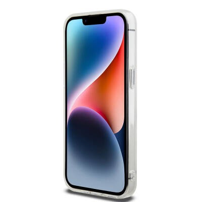 Apple iPhone 15 Pro Max Kılıf Hello Kitty Orjinal Lisanslı Renk Geçişli Elektroplating Kaplama Kitty Head Desenli Kapak - 14