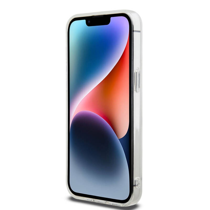 Apple iPhone 15 Pro Max Kılıf Hello Kitty Orjinal Lisanslı Renk Geçişli Elektroplating Kaplama Kitty Head Desenli Kapak - 14