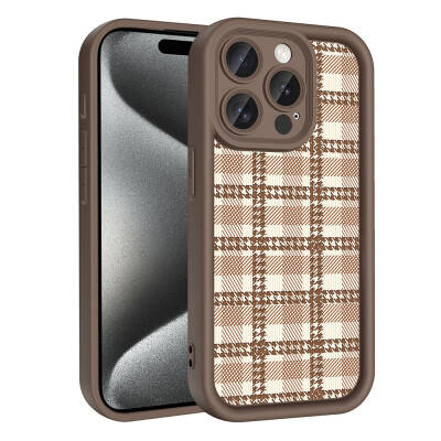 Apple iPhone 15 Pro Max Kılıf Kamera Korumalı Baskılı Arka Yüzey Zore Klas Kapak - Zore