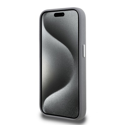 Apple iPhone 15 Pro Max Kılıf Karl Lagerfeld Orjinal Lisanslı K&C Heads Pin Kapak - 13